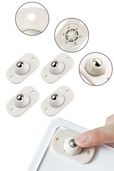 mucit home Bilyeli Eşya Kaydırma Aparatı 4lü Set