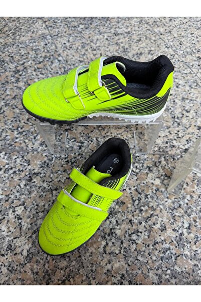 Aysun Ayakkabı Green Outer Material Leather Orthopedic and Anti-Slip Sole Ban...