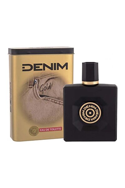 Denim Χρυσό Άρωμα για Άνδρες Ω ντε Τουαλέτα 100ml Μεταλλικό Κουτί