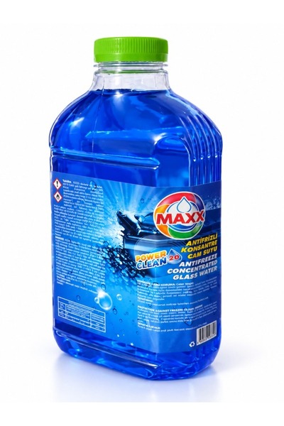Maxx Power Clean 20 Antifrizli Konsantre Cam Suyu – Antifrizli Cam Temizleme ...