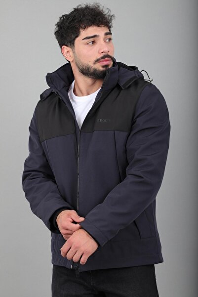 Stilkombin Segmented Softsheel Winter Coat with Fur Inside Kmd 889_50523