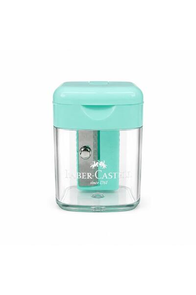 Faber Castell Faber-Castel Mini Box Kalemtıraş Pastel Renkler.