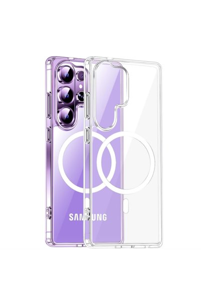 Mercury Husa Premium Jell pentru Galaxy S26 Ultra cu MagSafe, Transparentă, A...
