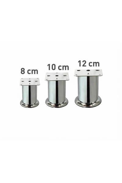 Genel Markalar KAYA 10 Cm AYARLANABİLİR Metal Baza Ayağı