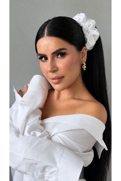 YOYYO Plush Elastic Hair Clip Women's Hair Clip Yopuz Soft Textured Hair Clip...