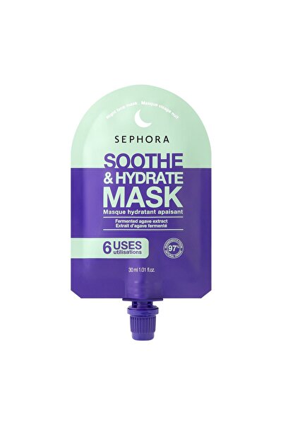 SEPHORA COLLECTION أقنعة الوجه الليلية - كريم جل مرطب وملطف للبشرة - خلاصة ال...