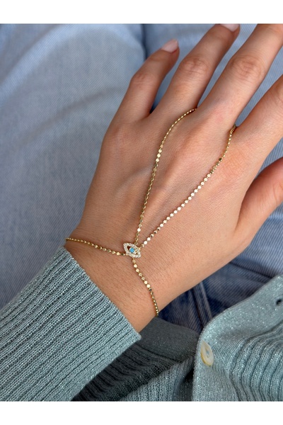 Pinery Jewels Limited Edition - Zirkon Taşlı Kadın Şahmeran