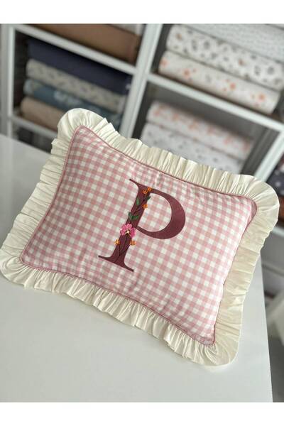 EsimaTasarım 35x45 Yastık Kılıfı İşlemeli