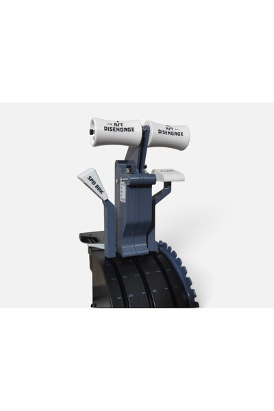 Saitek Throttle Quadrant için Boeing 737 Birleşik Thrust Lever Eklentisi