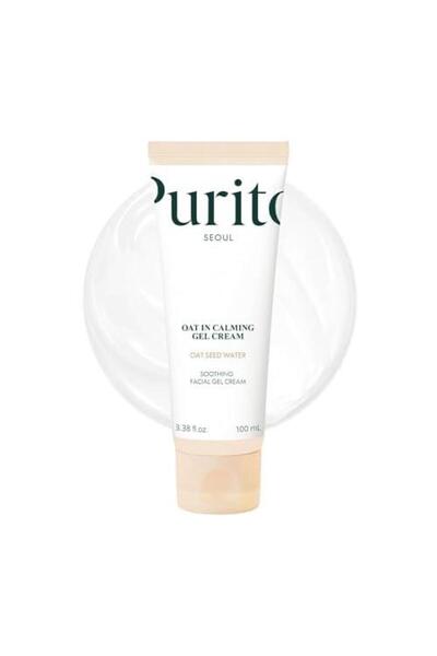 Purito Oat Calming Gel Cream | Face Moisturizer for Blemish Calm & Lightweigh...