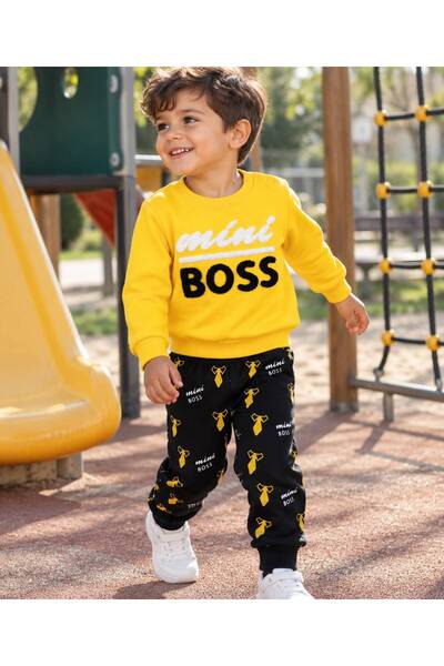 Miniworld Baby MİNİWORLD ERKEK BEBEK ŞIK İKİLİ TAKIM