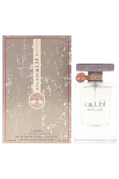 lattafa Atlas Eau de Parfum Spray for Unisex, 1.85 Ounce