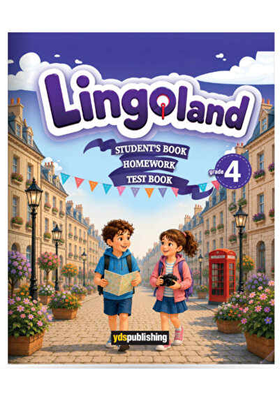 yds publishing Lingoland Grade 4 - Haftalık Planlı & Maarif Modele Uygun İngi...