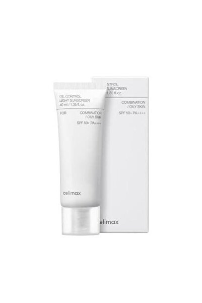 Celimax Oil control light sunscreen 50+ SPF/ PA ++++ /40 ml
