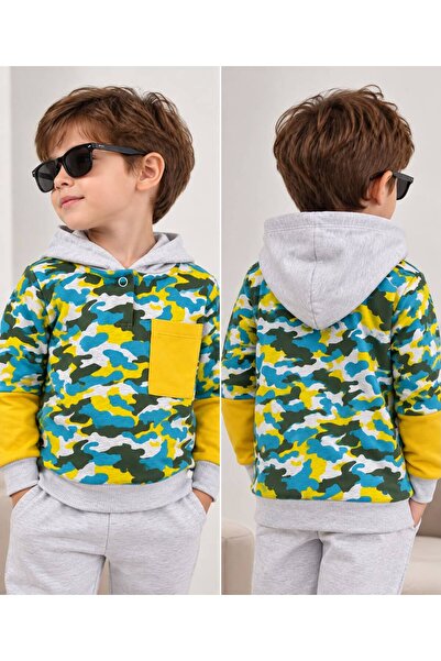 Genel Markalar ERKEK ÇOCUK KAPŞONLU SWEATSHIRT