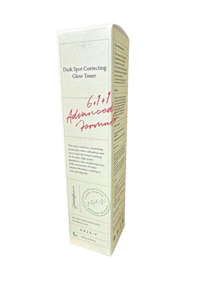 AXIS-Y - Dark Spot Correcting Glow Toner [125ml] NEW