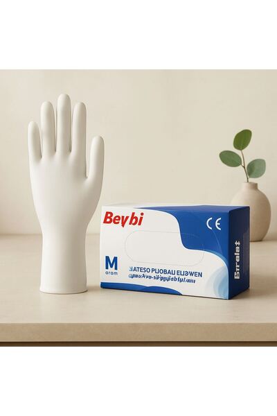 Royaleks Latex Powdered Examination Gloves m 100Pcs