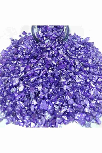 Generic Brand Decorative Broken Glass (4-8 mm)-Purple (1 Kg.)