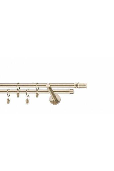 Perdegal Galerie metalica Celtex Dubla Moderna 16mmx160cm, cu Inele din Metal...