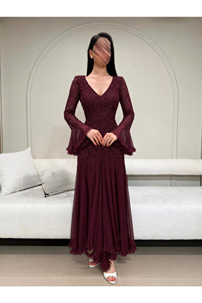 Lia فستان ناعم بلمعه خفيفه