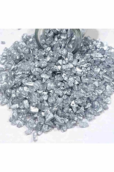 Generic Brand Decorative Broken Glass (4-8 mm)-Silver (1 Kg.)