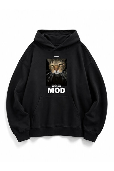 donamod Unisex Γυναικεία/Ανδρικά Φούτερ με Σχέδιο για Άνετη Διάθεση και Δώρο ...