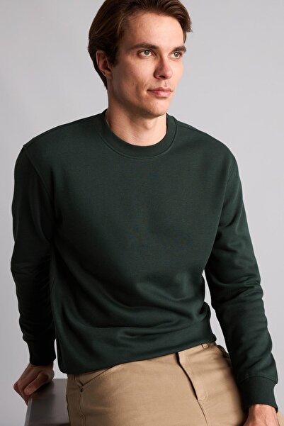DeFacto Regular Fit Crew Neck Basic Sweatshirt H5180Ax26Au