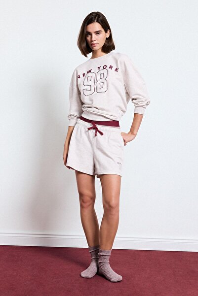 DeFacto Regular Fıt Sweatshirt Kumaşı Alt I6734AX26AU