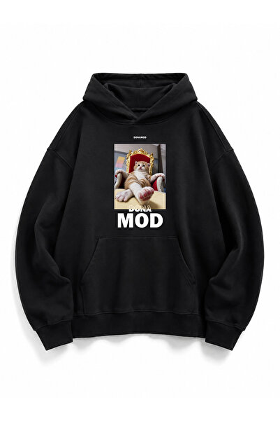 donamod Unisex Γυναικεία/Ανδρικά Φούτερ με Σχέδιο για Άνετη Διάθεση και Δώρο ...