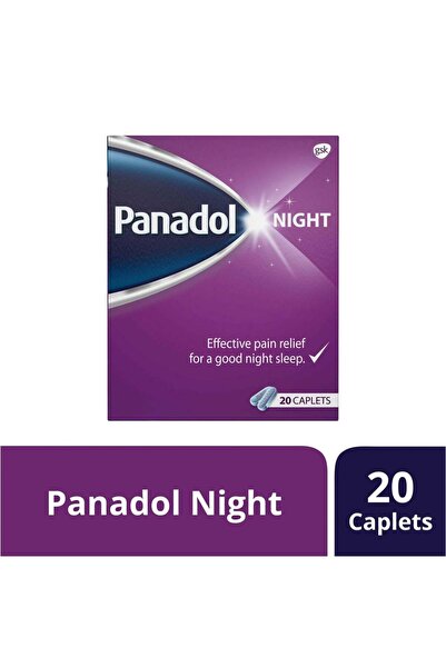 Panadol كبسولات الليل 20 حبة