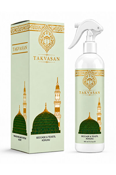 Takvasan Seccade Kokusu – 400 ML Tekstil ve Oda Kokusu Spreyi(Alkolsüz)