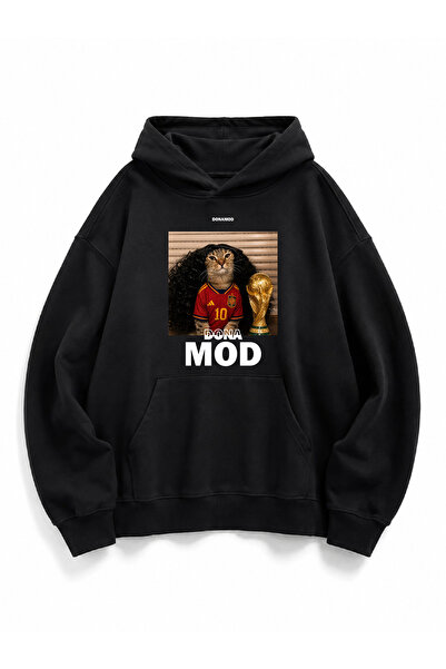 donamod Unisex Animal Cat Reflect Mood Gift Σχεδιασμένο φούτερ για φίλους, αδ...