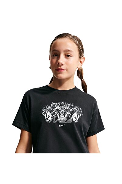 Nike Tricou pentru copii G NSW TEE BOXY ESS AOP - IO2006010