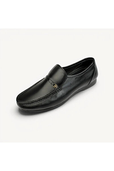 ShoeTypes Men's Black Italian Luxury Classic Shoes with Elegant Gold Touch - ...