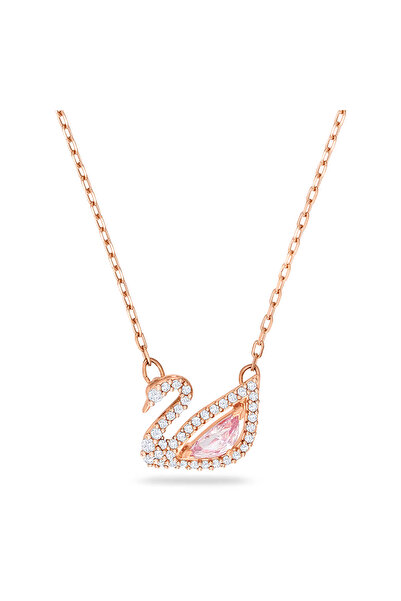Swarovski Crystal قلادة بجعة