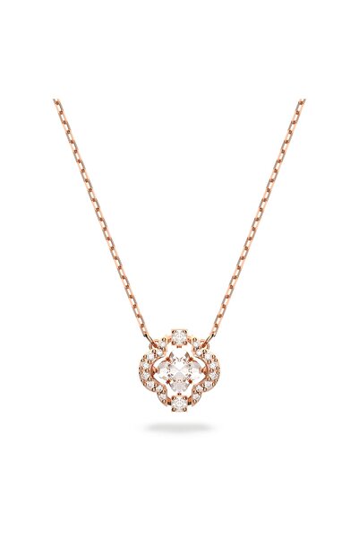 Swarovski Crystal قلادة أونا، البرسيم المحظوظ