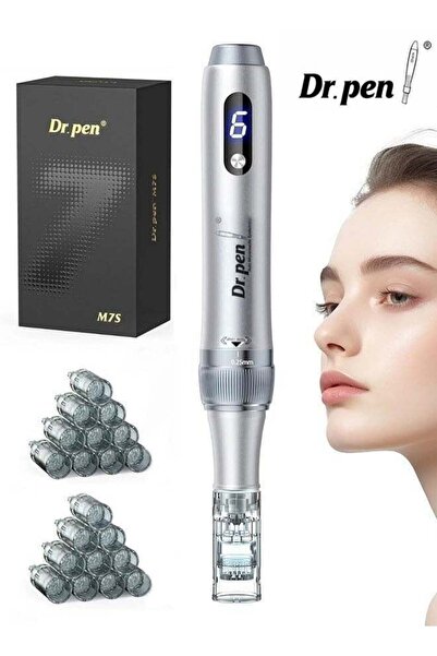 Dr.Pen M7S Microneedle Roller Set – Home Treatment for Acne Scars and Hair Gr...