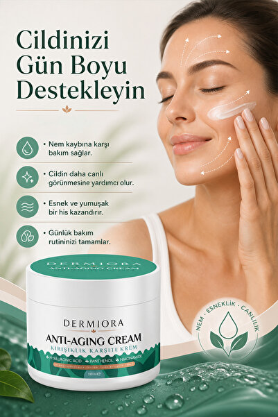 Dermiora Kırışıklık ve Yaşlanma Karşıtı Botox etkili ton eşitleyici Cilt Bakım Kremi 100ml