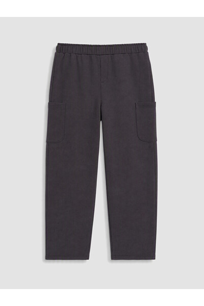 LC Waikiki Vizyon New Season Anthracite Baby Boy Gabardine Cargo Pants