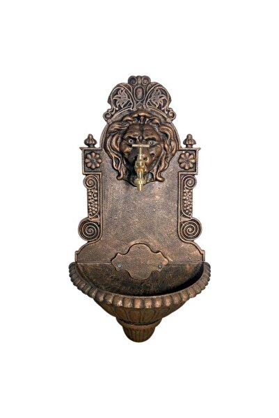 Solplant Chiuveta de gradina, fonta, bronz antic, 41x21x76.5 cm,
