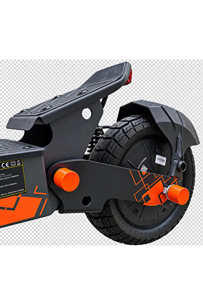 mi dünyası Onvo MX2 Ön Arka Teker ve Şase Koruma Takozu 8 Adet Turuncu Scoote...
