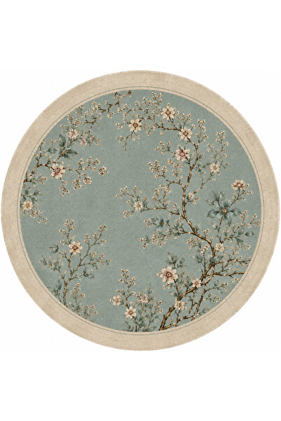 Rugs Modern Halı AURA Sakura Bahçesi Desenli Dokuma Taban Dekoratif Halı aura...