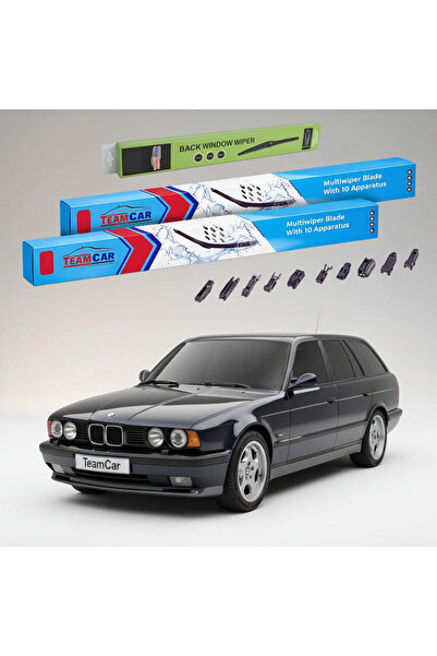 TEAMCAR Υαλοκαθαριστήρες BMW Σειρά 5 Touring (E34) 1991-1997 |   Σετ Εμπρός κ...