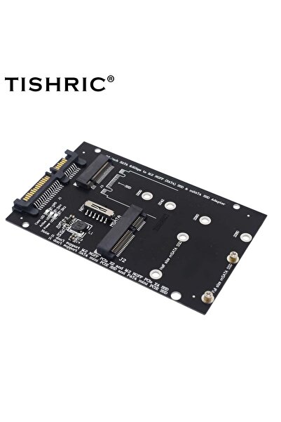 Choice محول M2 Msata إلى SATA من TISHRIC، محول M.2 NGFF Msata SSD إلى SATA 3....