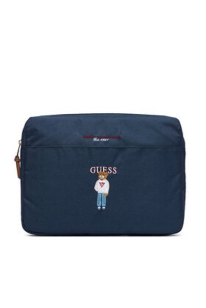 Guess Husă pentru laptop H6YZ08 W2599, albastru închis