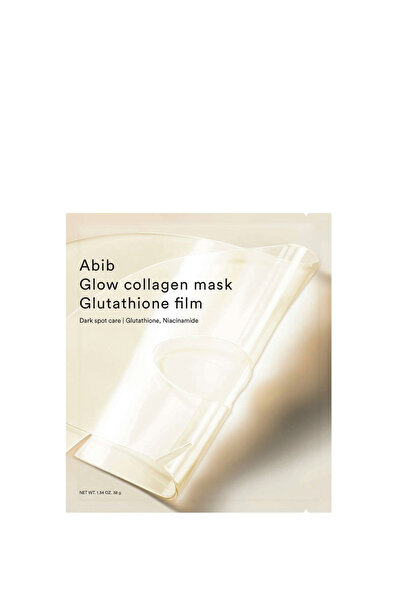 Abib Glow Collagen Mask Glutathione Film Aydınlatıcı Yüz Maskesi 38 gr