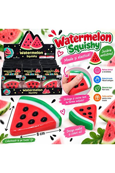 SHOP LIKE A PRO Pepene Squishy Slow Rising, Jucărie Antistres Moale și Elasti...