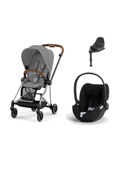 Cybex Mios Travel Sistem | Chrome Brown Mirage Grey & Cloud T Plus Bazalı Sep...