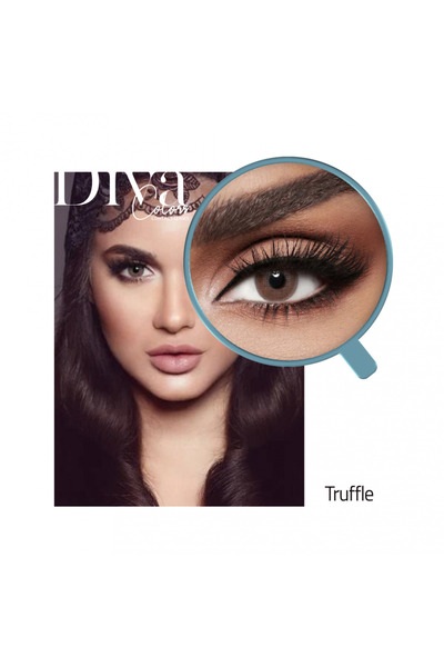 Generic Brand عدسات لاصقة اللون ترافل Truffle من ديفا