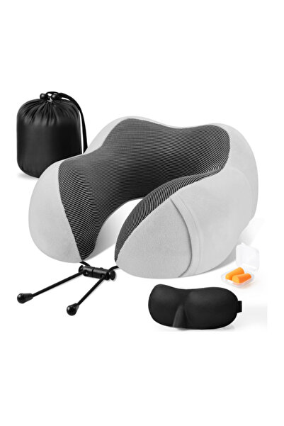 Generic Brand Pernă de călătorie, suport cervical, pernă U, confortabilă, pen...